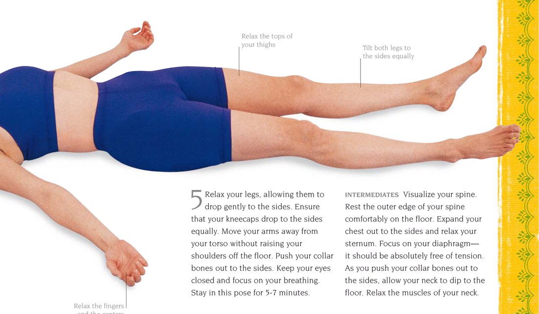 Savasana · Tư thế Nằm Thư Giãn