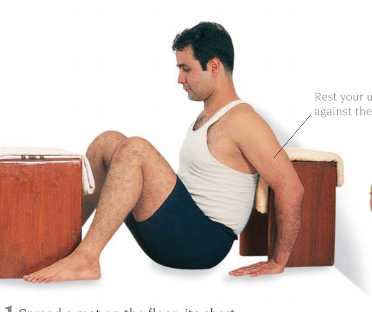 Dandasana — tư thế cây gậy