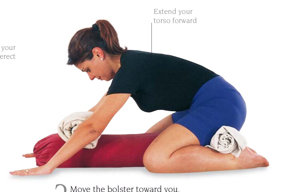 Adhomukha Virasana — thư giãn cổ