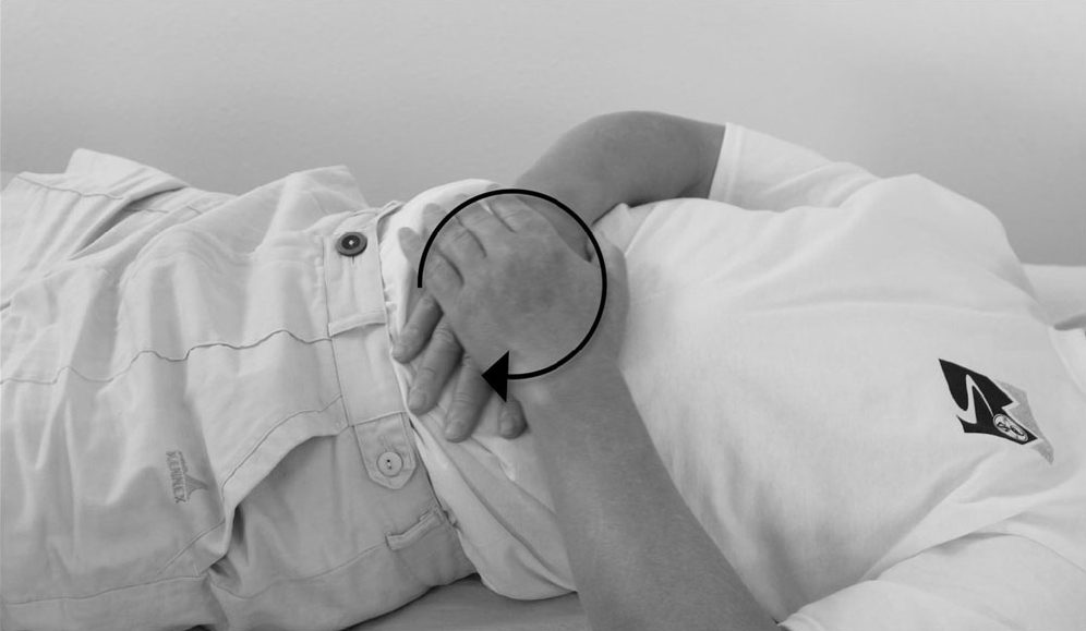 Bài phục hồi 1 — Xoa bóp bụng theo vòng tròn