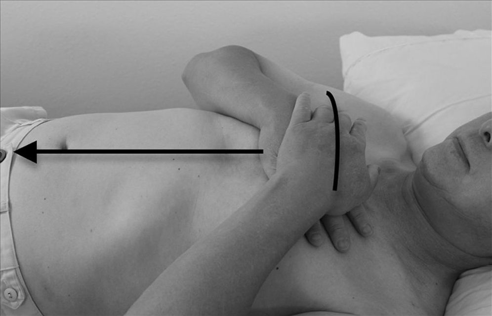 Đẩy từ ngực trên xuống vùng eo
