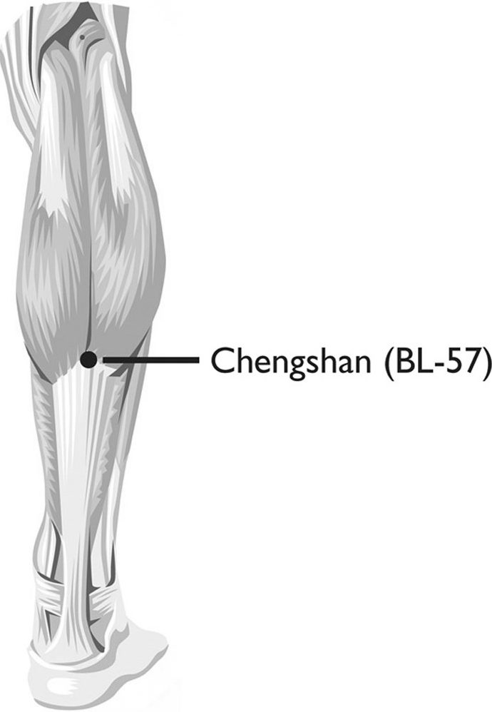 Huyệt Thừa Sơn (承山, BL-57)