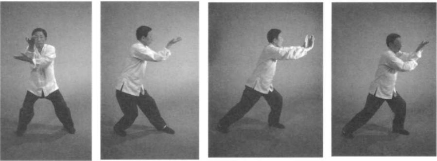 Chuỗi tư thế cú đánh song chưởng