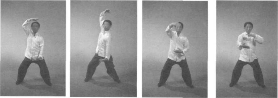 Âm Dương Đối Chưởng — chuỗi tư thế, phần 2