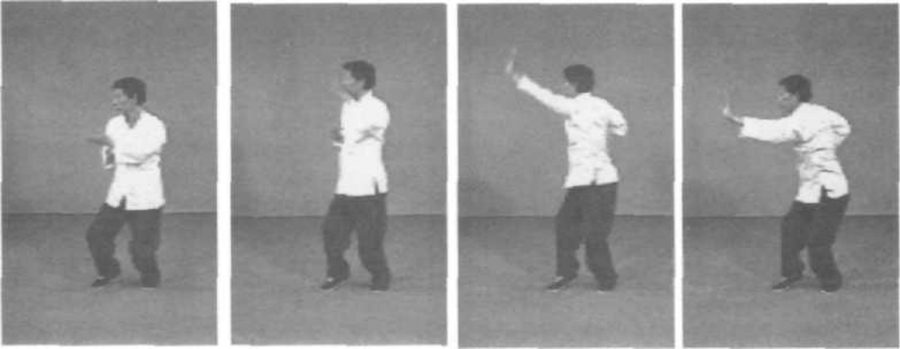 Bài tập Đổi Chưởng Đơn bộ nhanh, tung trưởng