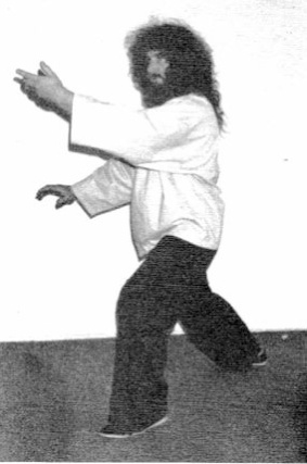 Tà Phi — Chân Phải Tới (Slant Flying, Right Leg Forward) — hình 104, ảnh gốc trang 58