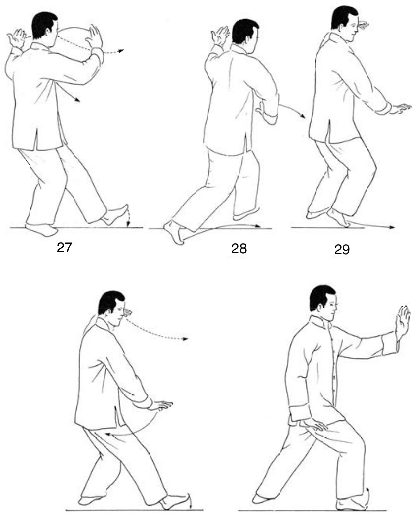 Thức 4 — Lâu Tất Ao Bộ, bước 4