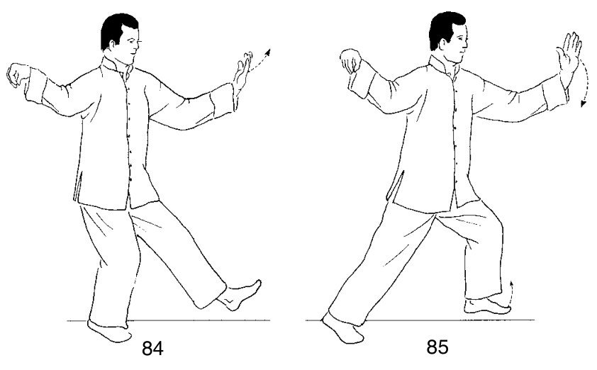Thức 9 — Đan Tiên, động tác tiếp theo
