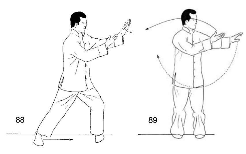 Thức 10 — Vân Thủ (Tả), tư thế khởi đầu