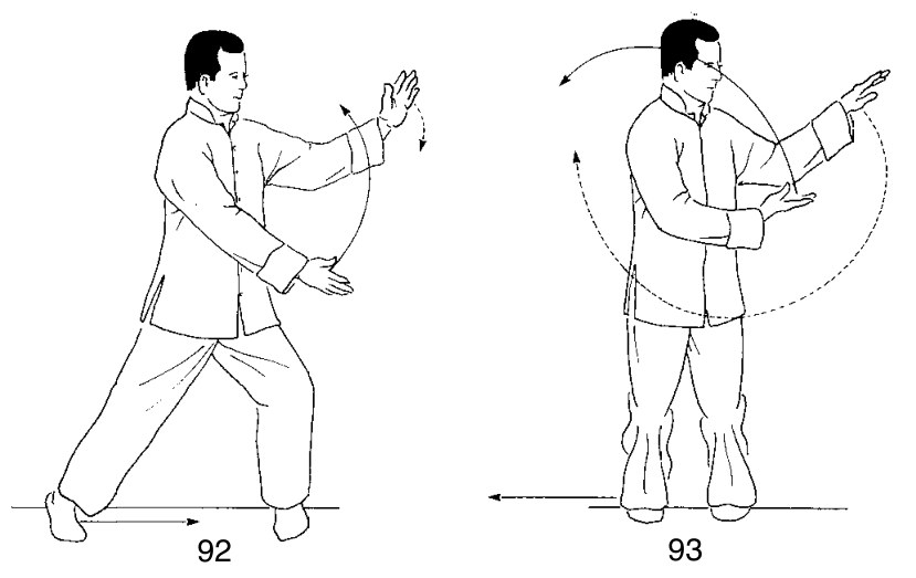 Thức 10 — Vân Thủ (Tả), động tác tiếp theo
