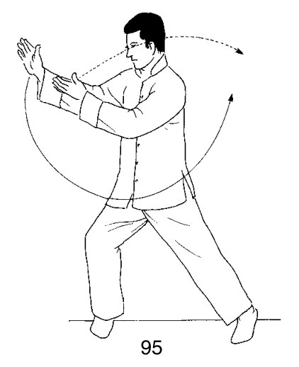 Thức 10 — Vân Thủ (Tả), chuyển trọng lượng