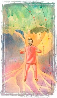 Năng lượng Kình đi từ bàn chân lên trên