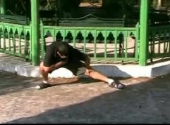 Cúi nghiêng bên hông — tư thế thực hành
