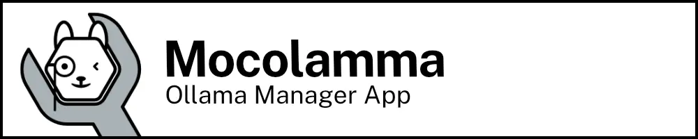 Mocolamma Ollama Manager App