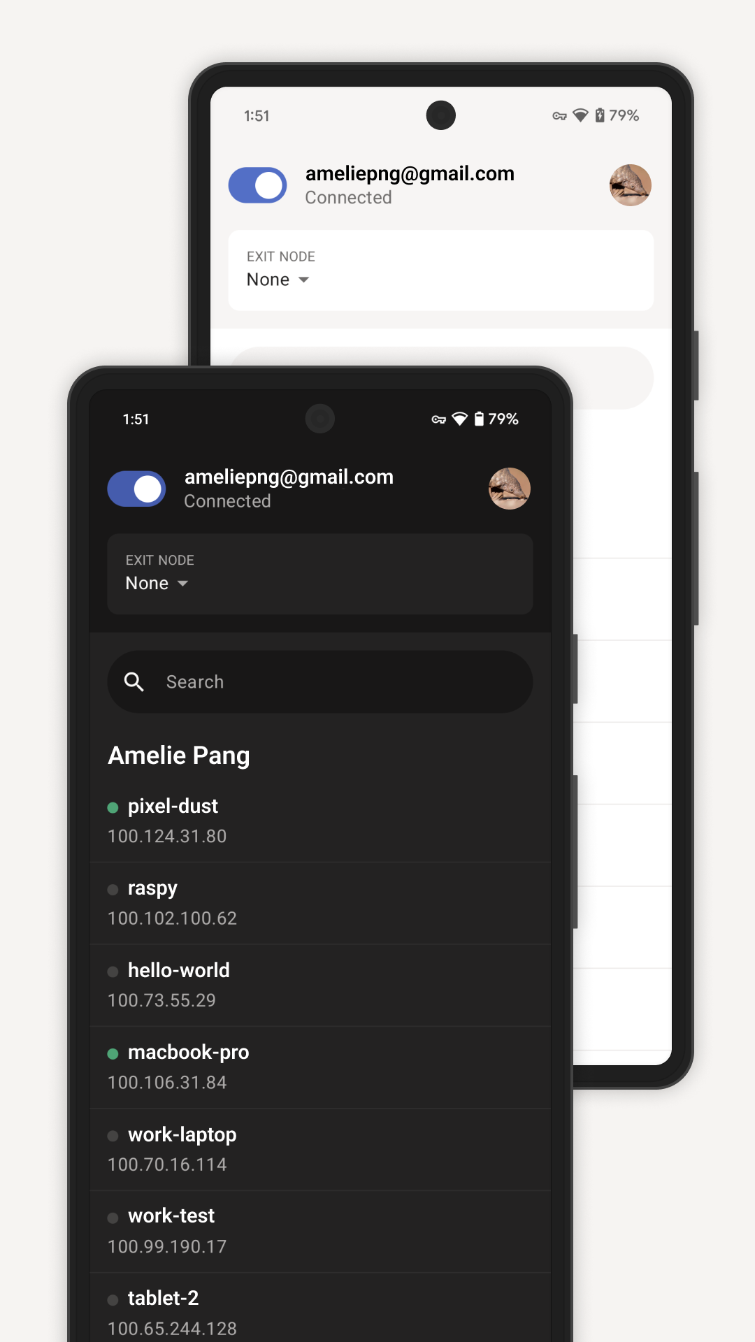 Screenshot 4 of Tailscale — opens full size