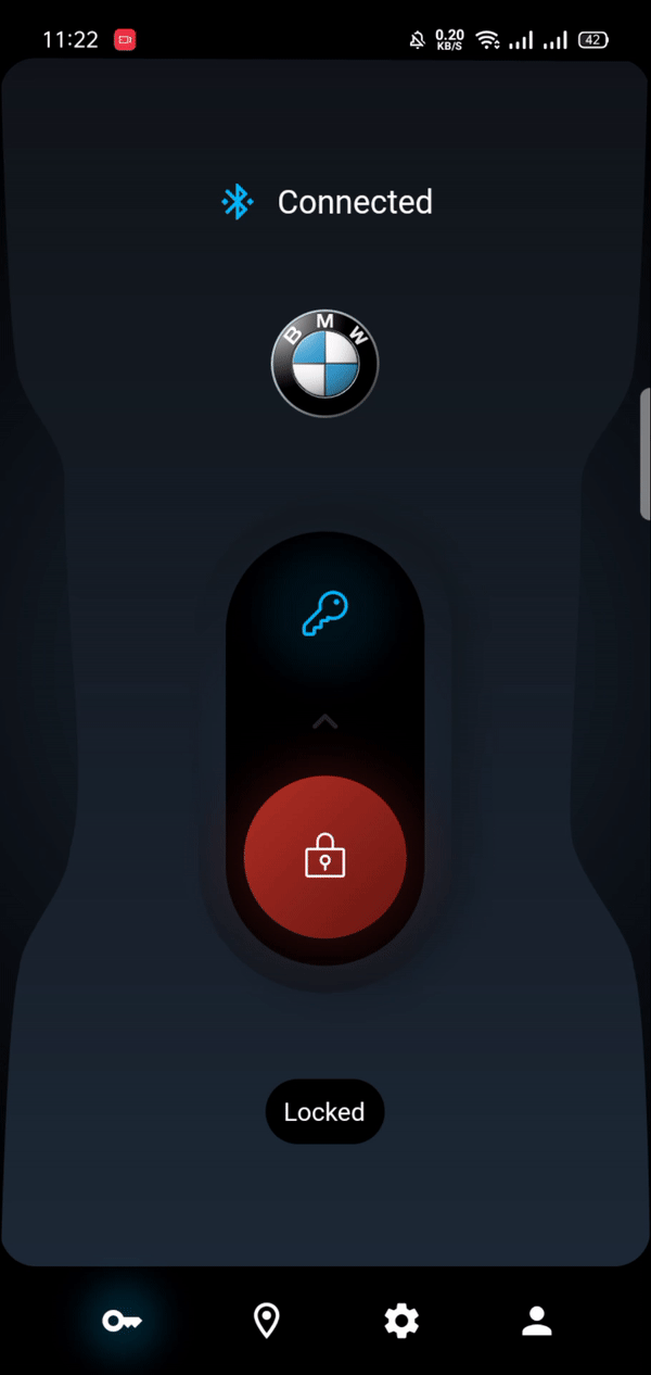 Car Security App UI