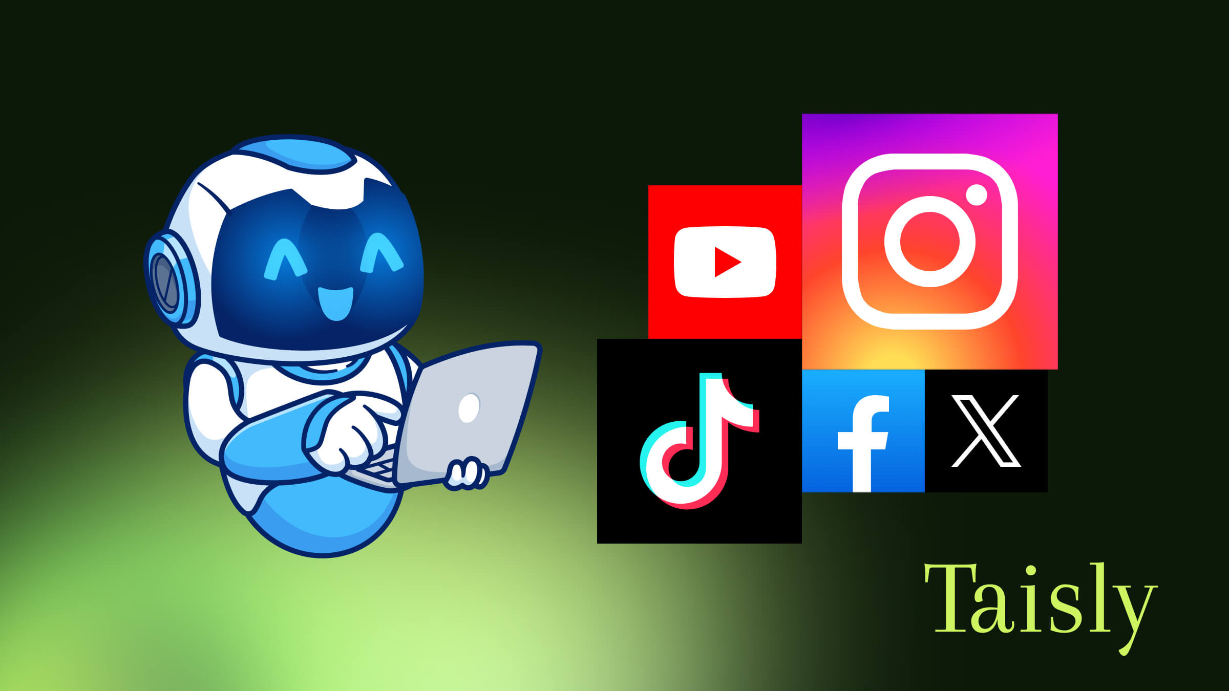 Taisly Agent Kit: AI agent social media posting for TikTok, Instagram Reels, YouTube Shorts, X, and Facebook