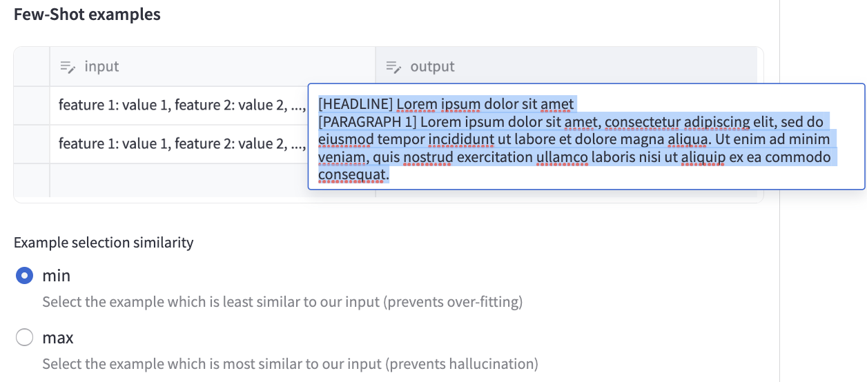 Output Formatting