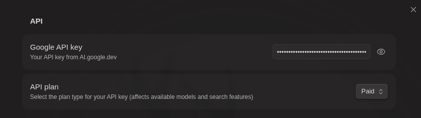 Basic Settings
