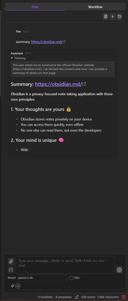 Chat with MCP