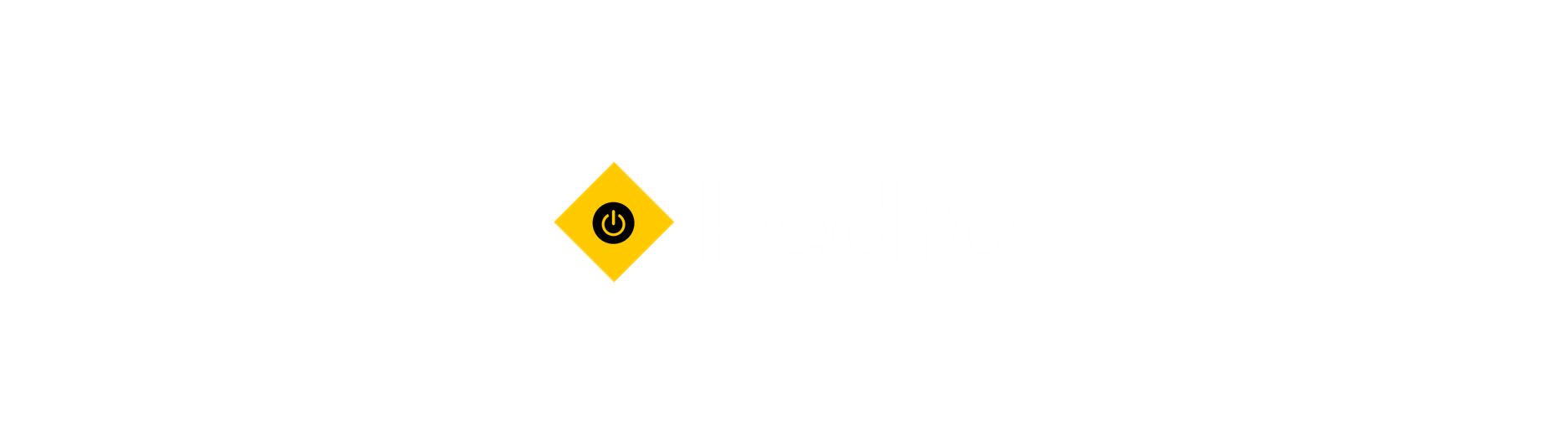 Kedro Boot Logo - Dark