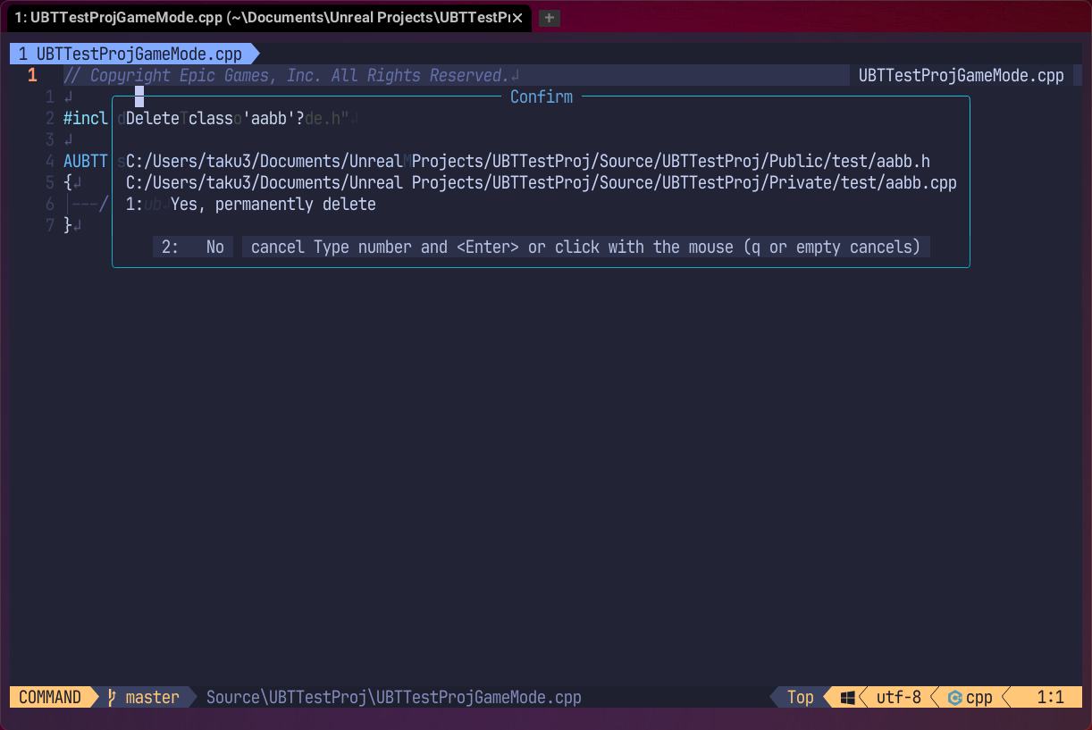 UCM Rename Class Interactive Demo
