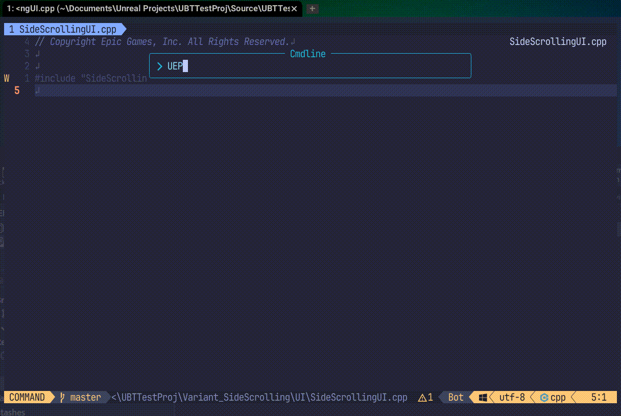 UEP Refresh Demo