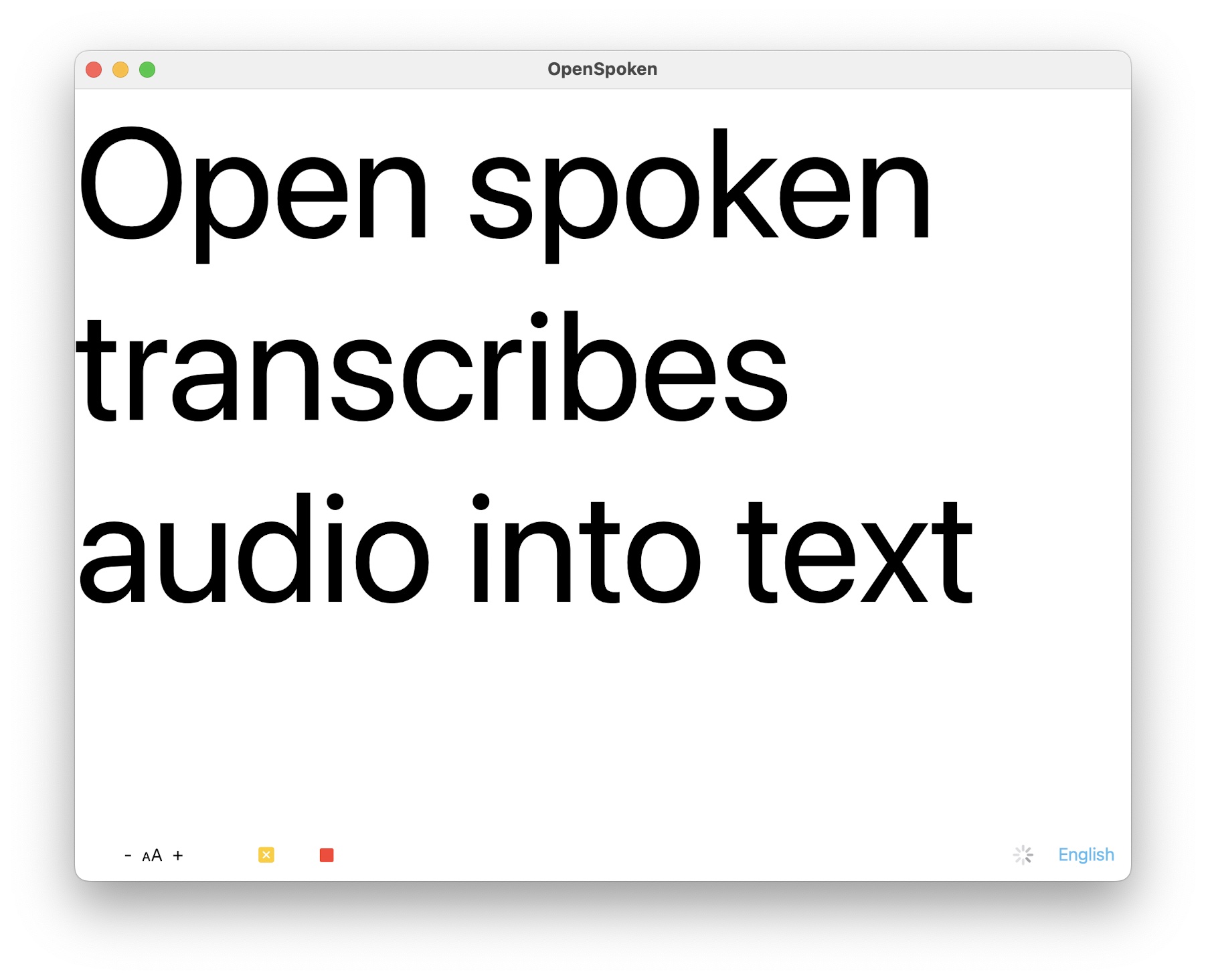 Open Spoken Screenshot on macOS