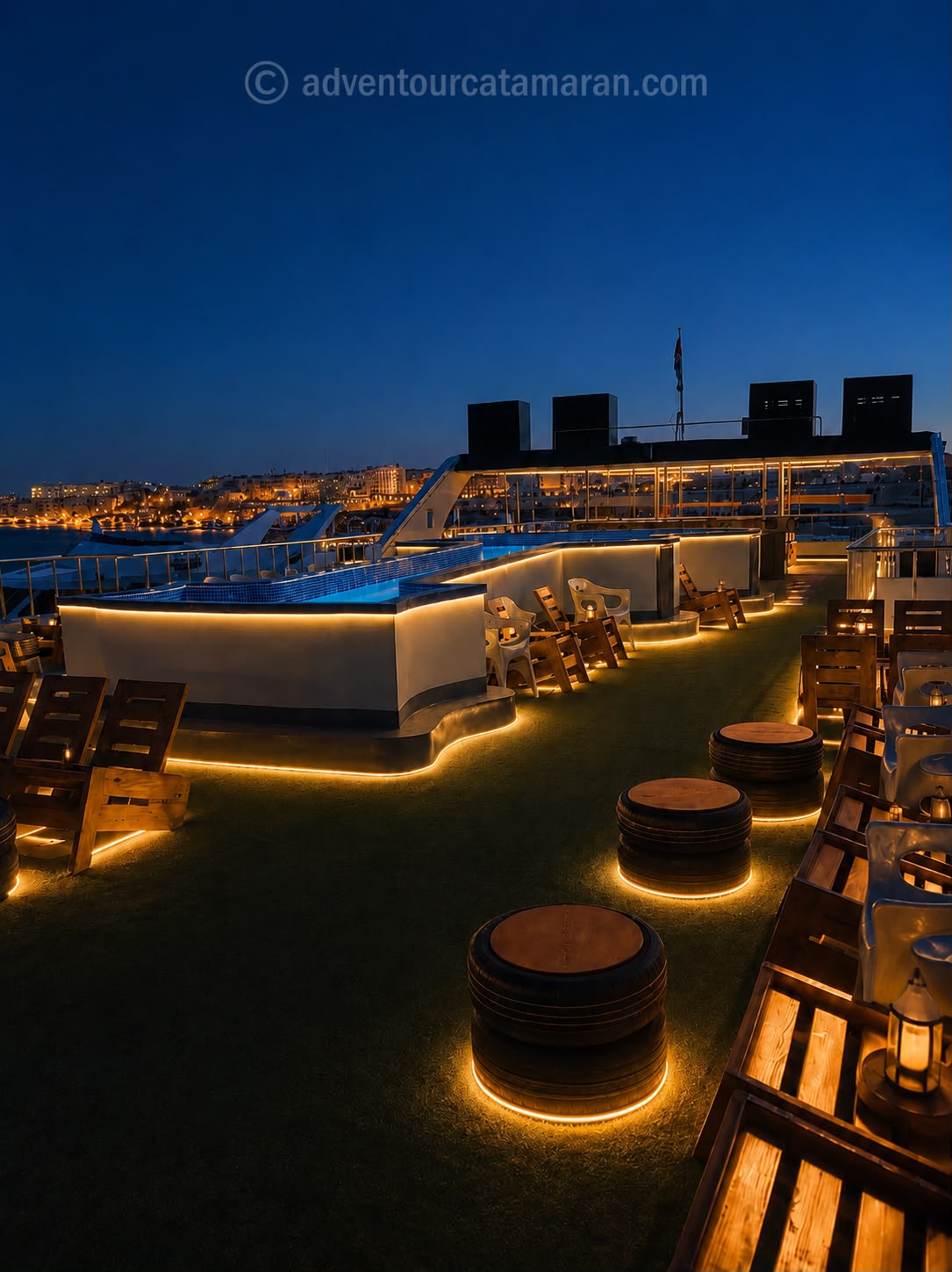 ADVENTOUR pool deck