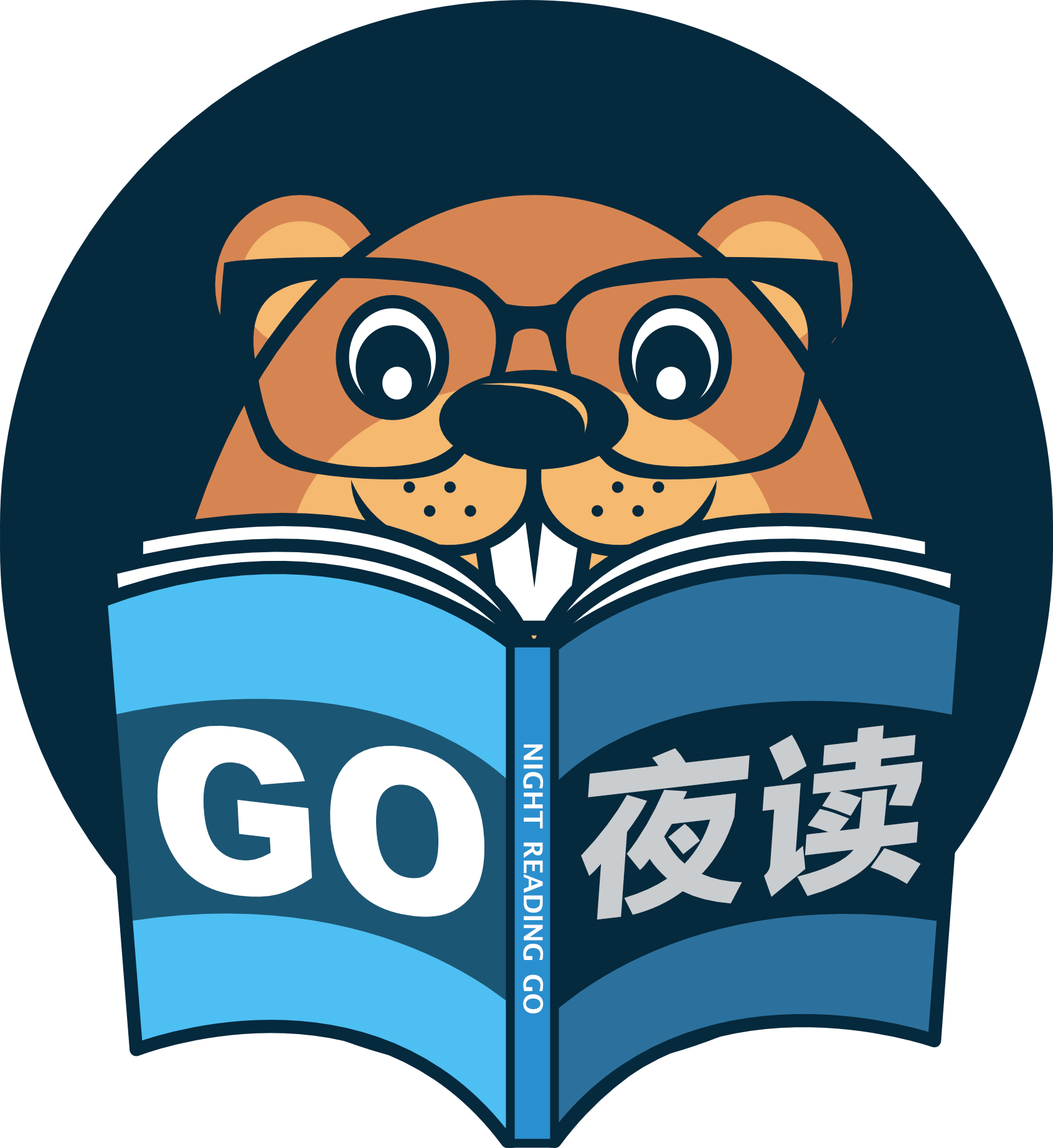 Go 夜读 Logo