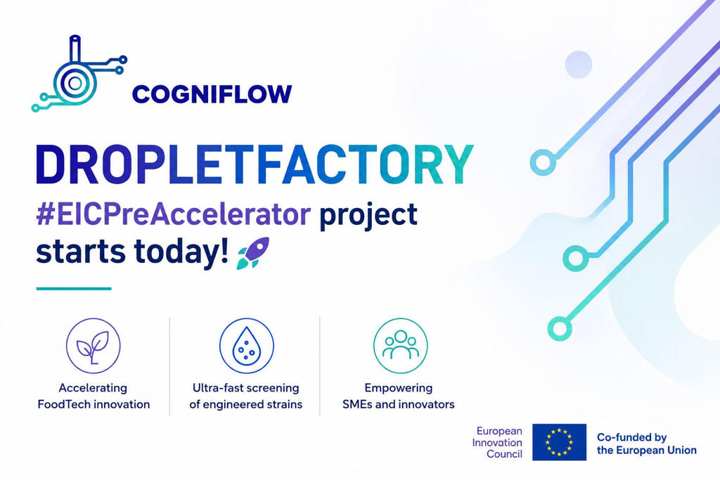 DropletFactory EIC Pre-Accelerator project kickoff announcement