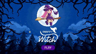 Snappy Witch Title Screen