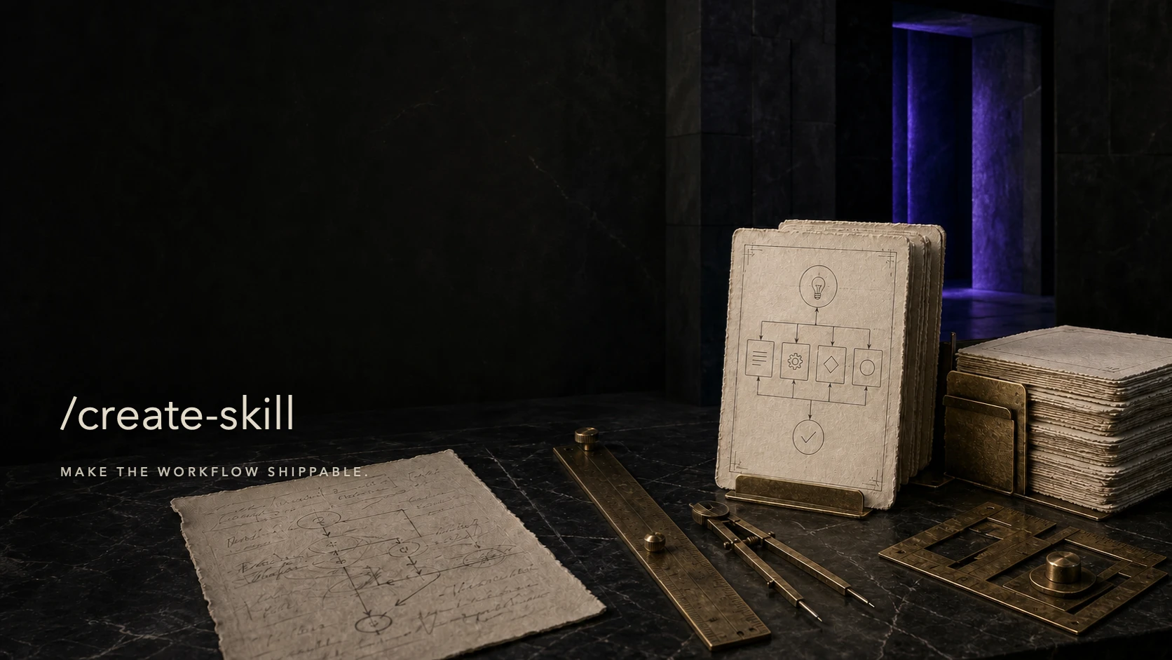 create-skill — skill creation workflow