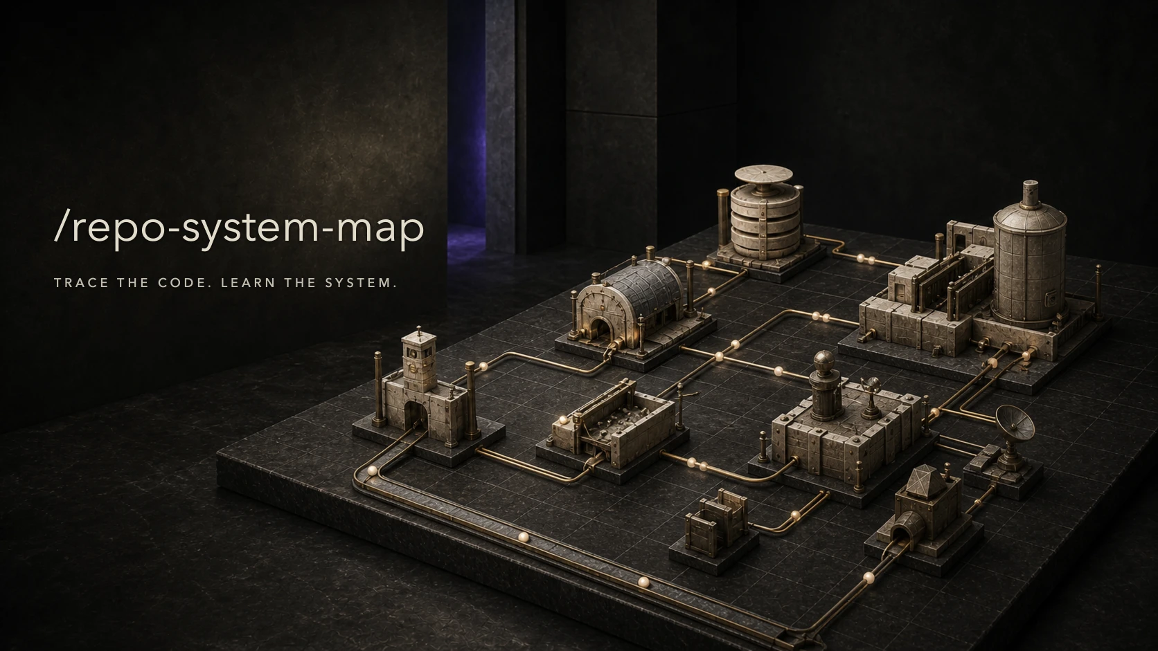 repo-system-map — interactive repository architecture learning skill