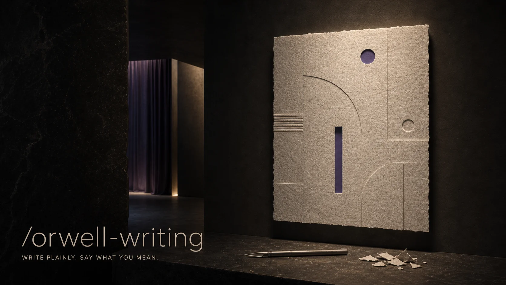 orwell-writing — direct writing skill