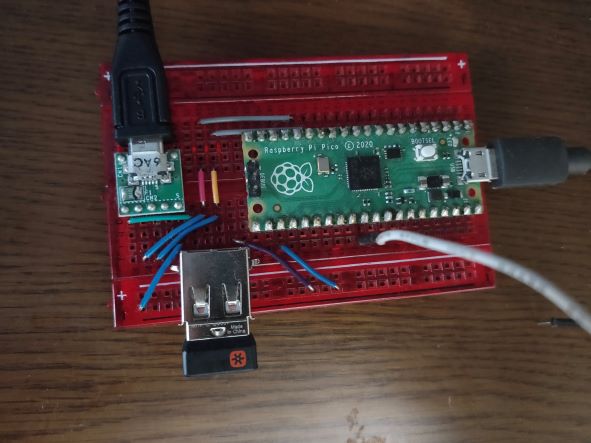 Implementation on a breadboard