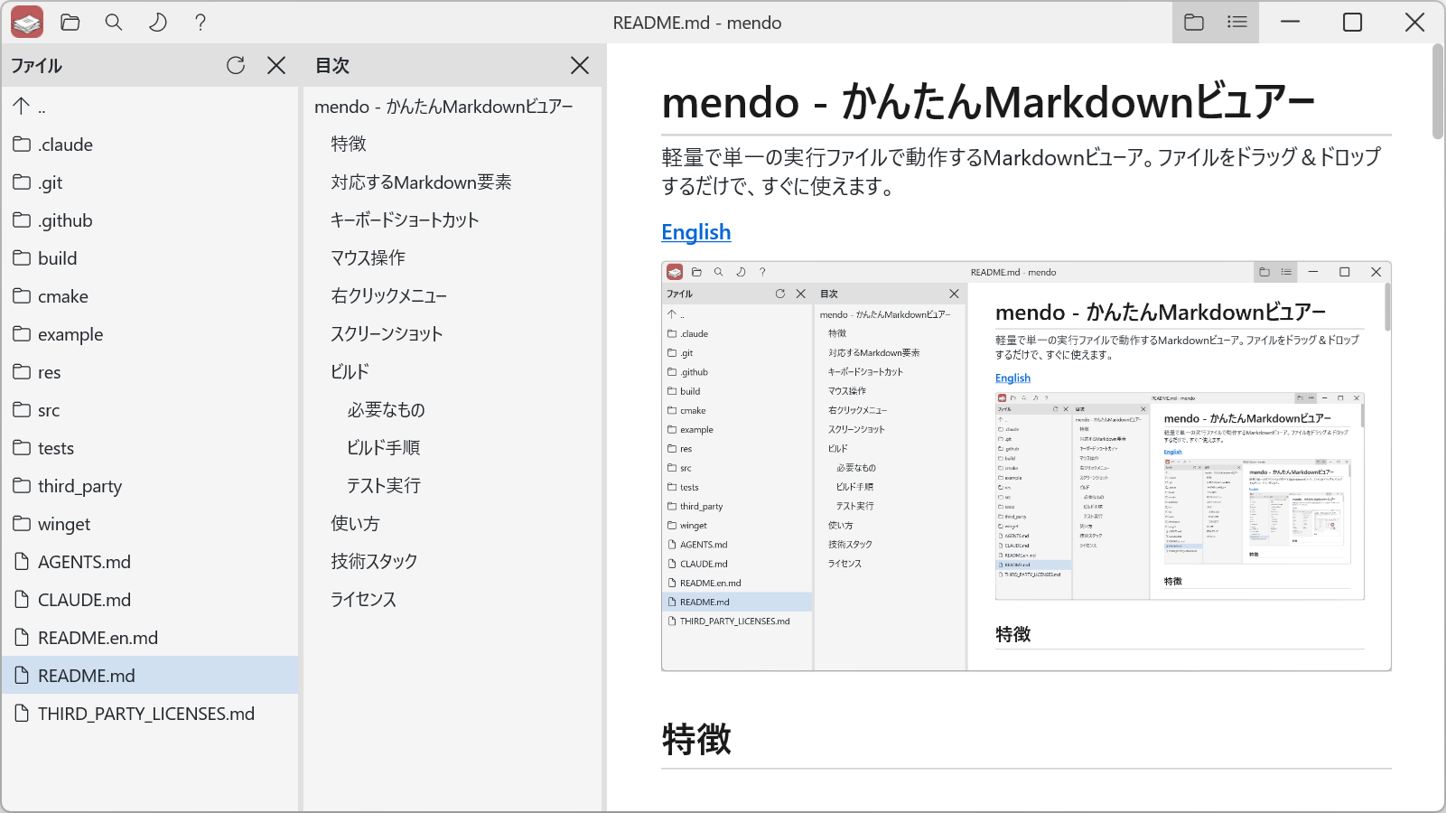 mendoのようす