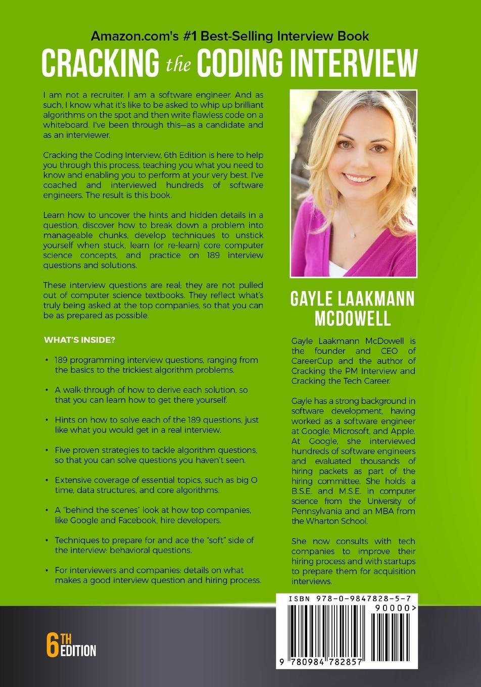 Programming questions. Cracking the coding Interview. Cracking the coding Interview MCDOWELL Gayle Laakmann. Cracking the code Interview. Cracking coding.