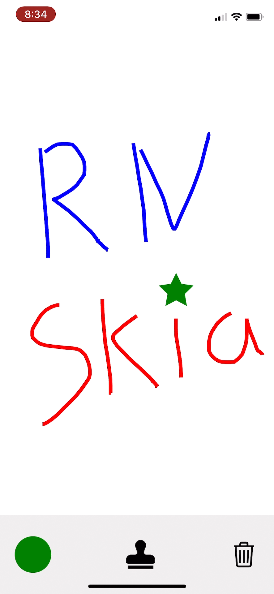 Preview image of RN Skia Draw app