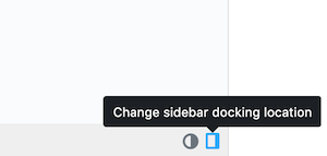 Change docking position