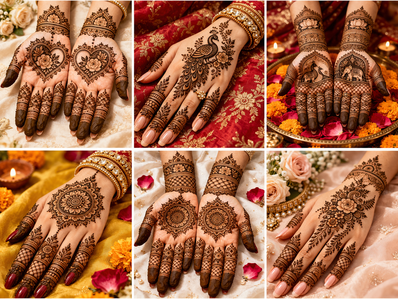 Bridal & Wedding Mehndi Designs