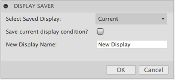 Display Saver Dialog