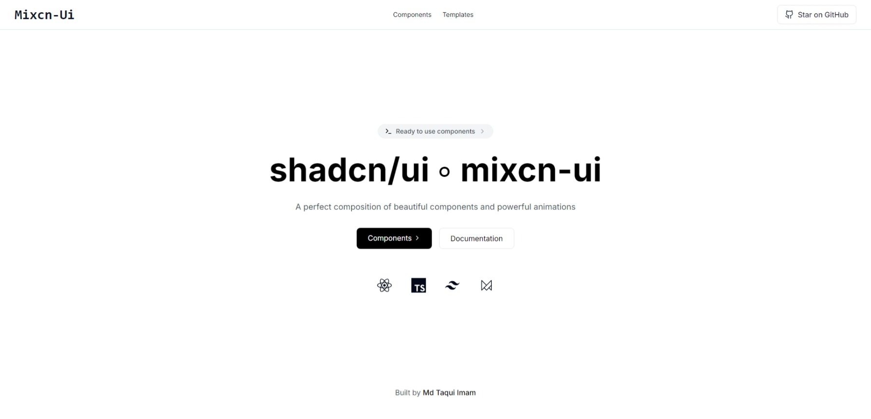 Mixcn-UI Banner