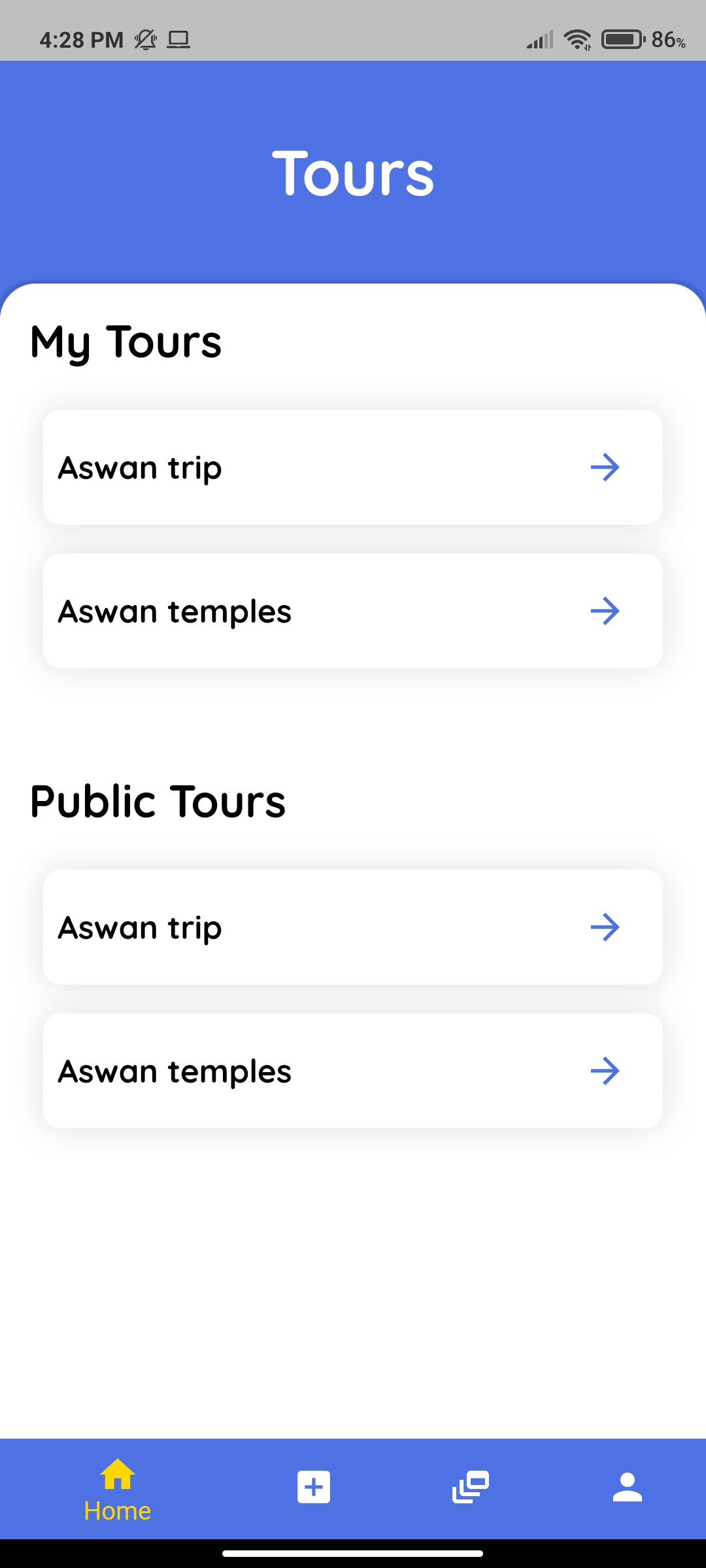 View tours