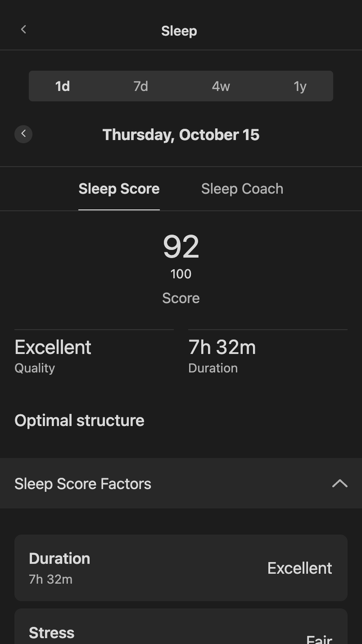Sleep on a phone