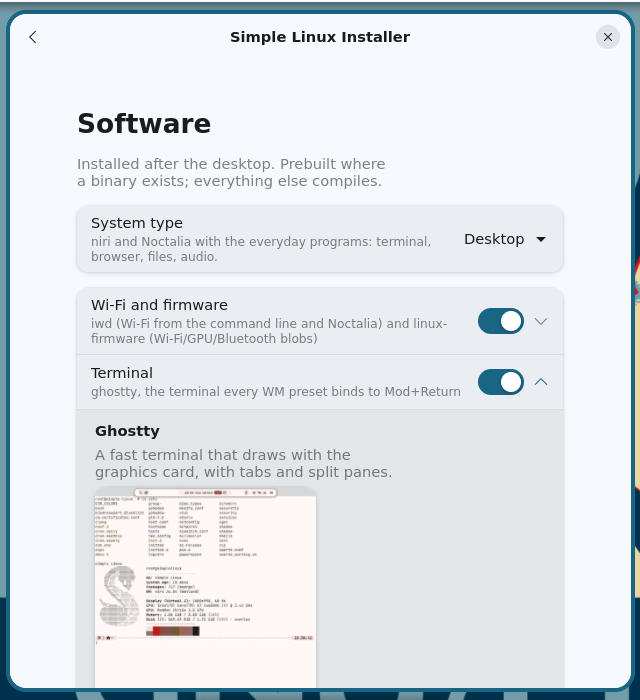 Installer