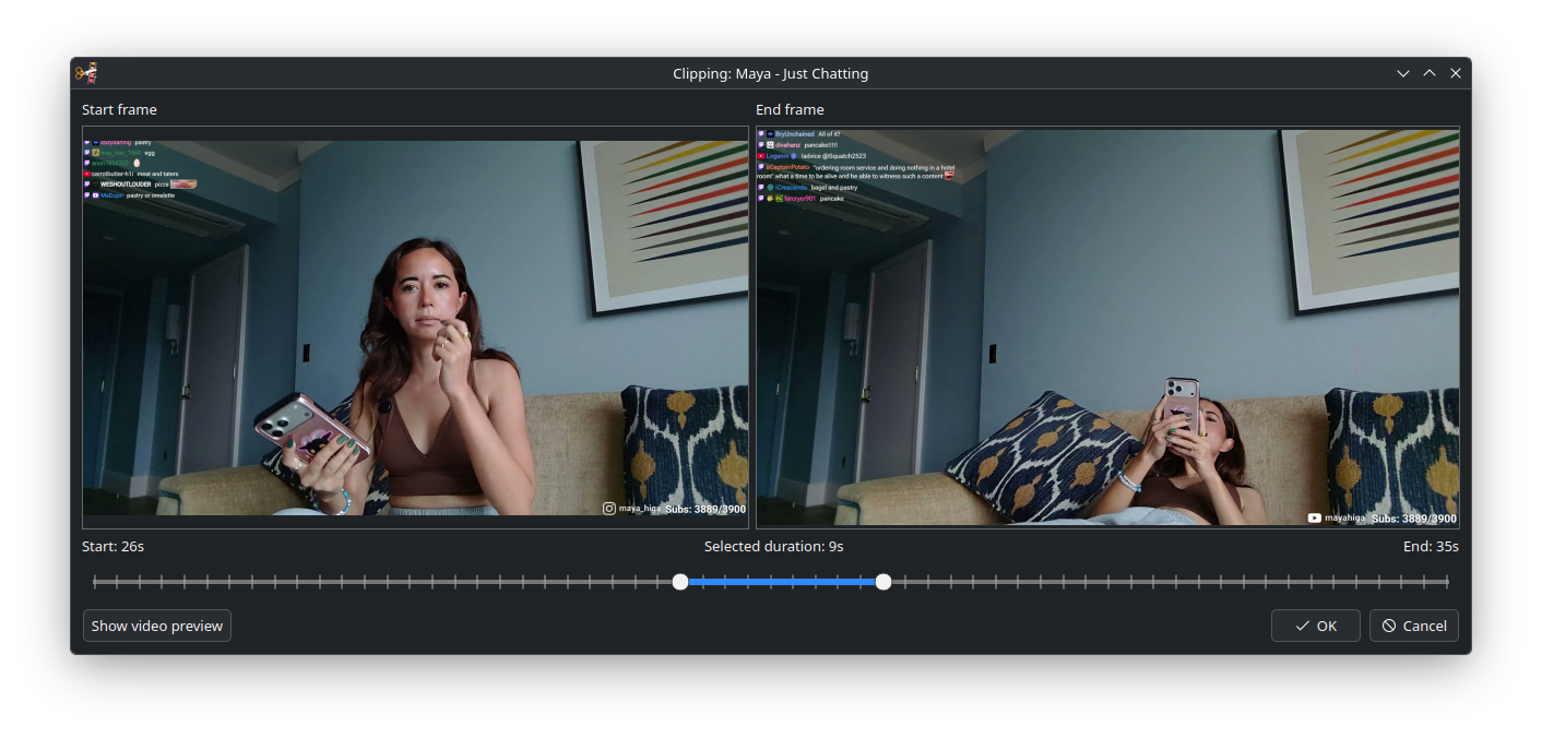 Clip Dialog