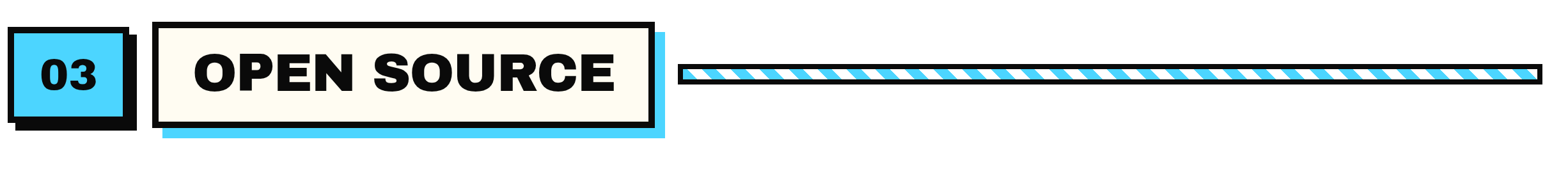 03 — Open source