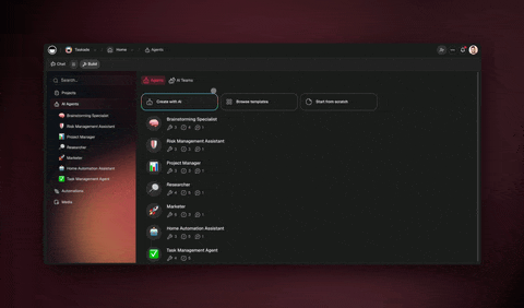 Create AI agents from your IDE via Taskade MCP