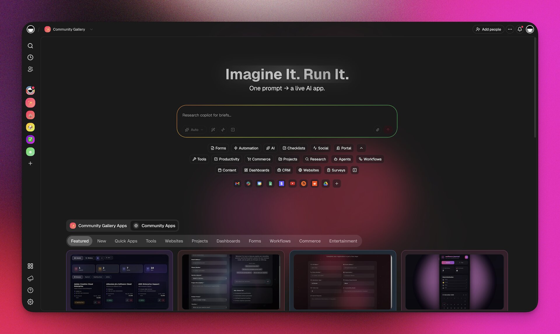 Taskade Genesis — AI-Native Workspace Platform